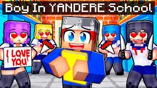 ONE BOY in a YANDERE ONLY School!