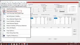 ETABS TIPS: GLUE TO GRIDS FOR FASTER MODIFICATION OF A WHOLE MODEL