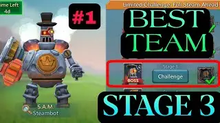 Lords Mobile Full Steam Ahead Stage 2 | Lords Mobile Steambot Stage 2 | Lords Mobile Stage 2