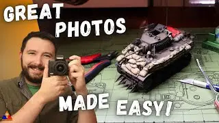 A Beginner's Guide to Taking BEAUTIFUL Photos of Your Scale Models