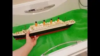 DO LEGO BOATS FLOAT IN SLIME ????