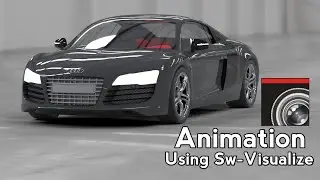 Audi-R8 Animation Using Solidworks Visualize