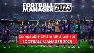 Football Manager 2023 PC Game - Minimum & Recommended System Requirements