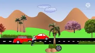 car animation using powerpoint|animated car moving on road|walking man animation 