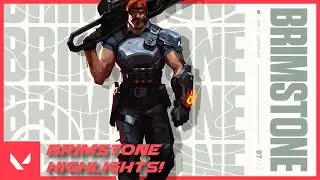 Valorant Brimstone Highlights!