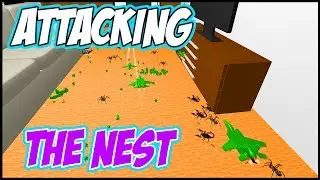 Home Wars Gameplay: ATTACK THE NEST! CUSTOM BATTLES IN SANDBOX MODE - Let's Play Home Wars Gameplay