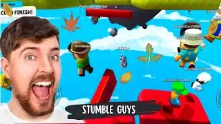 I am first time try stumble guys .🥵 Nice gaming app .