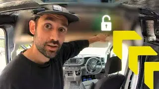 The SECRET to MORE OverCAB STORAGE In Our VAN Conversion | VW Crafter Camper Van Build 4K