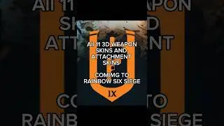NEW ALL LEAKED Weapon Skins coming to Rainbow Six Siege