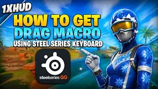 How to get drag macro using steel series software (any steel series keyboard)