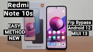 Redmi Note 10s Frp Bypass Android 12 MIUI 13 |How To Bypass Google Account Without PC