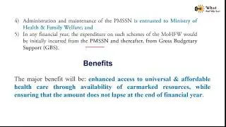 Pradhan Mantri Swasthya Suraksha Nidhi (PMSSN)