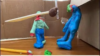 Zombie Man VS Weapon Master ￼￼