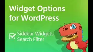 WordPress Widgets and Sidebars Search Filter