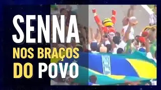 Senna in the Arms of the People!