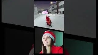 Race with Santa Claus on bikes in GTA Vice City #gtavicecity