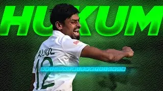 HUKUM FT•TAIJUL ISLAM •CRICKET STATUS VIDEO• TAIJUL ISLAM • HUKUM•