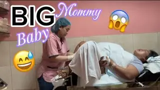 Big Mommy giving birth || Normal labor amd delivery
