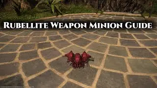 FFXIV Rubellite Weapon Minion Guide