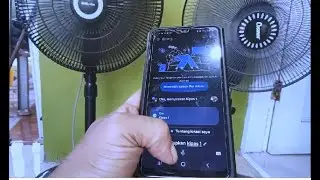 Mengoperasikan 2 Kipas Angin dengan BARDI SMART BREAKER
