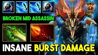 TRULY BECOME BROKEN MID Nyx Assassin Ethereal Blade + LVL5 Dagon Build Insane Burst Damage DotA 2