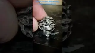 ЧЕРЕПА кольца в байкерском стиле💪 В ПРОДАЖЕ 💰 