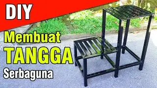 DIY MEMBUAT TANGGA DAPUR MINIMALIS SERBAGUNA