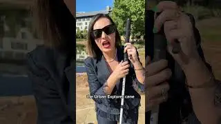 Every blind girl needs this cane!!! 🦯