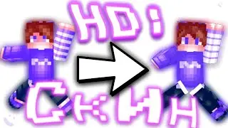 HD SKIN на анДроИд!?😏📱😎-ТУТОРИАЛ ПО СКИНУ