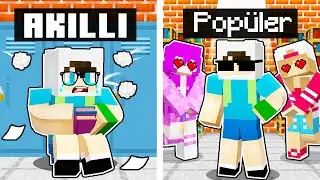AKILLI VS POPÜLER ENES ARSLAN - ⚠️ Minecraft