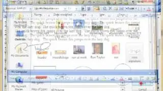 Word 3431-2 Insert and select objects pictures charts and autoshapes Microsoft Word 2003 ECDL ITQ2