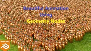 Blender Tutorial | Create Satisfying Animation Using Geometry Nodes
