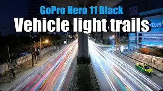 GoPro Hero 11 Black: Vehicle Light Trails Tutorial