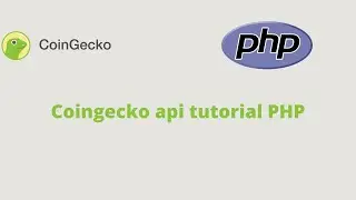 Coingecko api tutorial PHP
