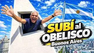 I climbed the Obelisk of Buenos Aires 🇦🇷 | Is the viewpoint worth it? (AMAZING view)
