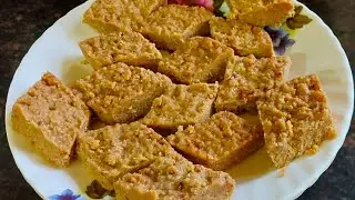 ऐसे बनाए मलाई से घी निकालने के बाद बची खुरचन से स्वादिष्ट Milk Cake-Malai/Ghee Mava Khurchan Burfi
