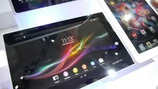 Sony Xperia Tablet Z vs iPad - first look