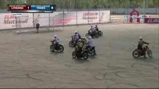 MOTOBALL EURO-2018. Lithuania vs France // Литва - Франция