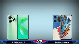 Infinix Smart 8 vs Zte Nubia Music
