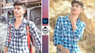 photo retouching in lightroom . how to retouch in lightroom. Edit by Deepak meena .