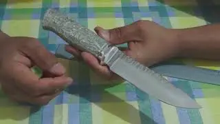Нож Травертин