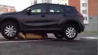 Как паркуются настоящие Блондинки