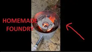 Homemade Metal Foundry-Build and Melt Aluminum and Zinc
