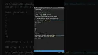C++ program to split an array into an even array and an odd array| array | 