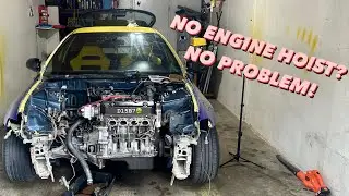 CIVIC ENGINE REMOVAL / D15B7