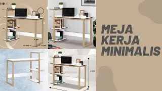 #78 SHOPEE HAUL MEJA KERJA | MEJA BELAJAR MINIMALIS