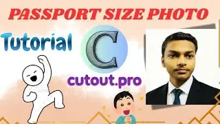 Learn passport size photo in 2 min | 
