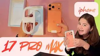iPhone 17 Pro Max Cosmic Orange | Unboxing | First Impressions