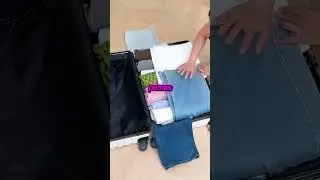 Suitcase full and WON'T CLOSE? This is how travelers do it! 🎀❤️