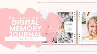 Digital Scrapbook Flip-Through - Take a Peek Inside the new Ink and Pine Memory Journal